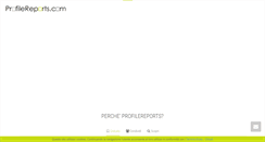 Desktop Screenshot of profilereports.com